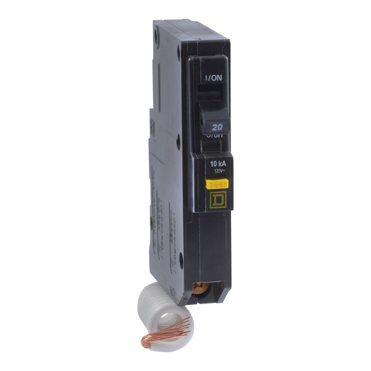 Square D by Schneider Electric Square D - QO120GFICP QO Qwik-Gard 20 Amp Single-Pole GFCI Circuit Breaker