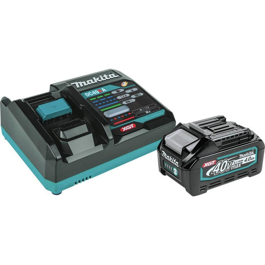 Makita BL4040DC1 40V MAX XGT Battery and Charger Starter Pack (4 Ah)