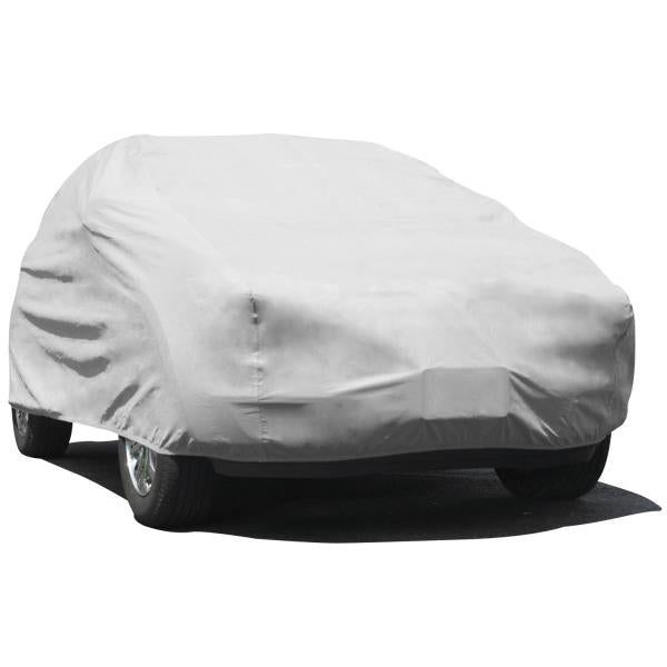 Budge Protector III SUV Cover, 3 Layer Moderate Weather Protection, Water Resistant and Dustproof, SUV Cover fits SUVs up to 186", Gray