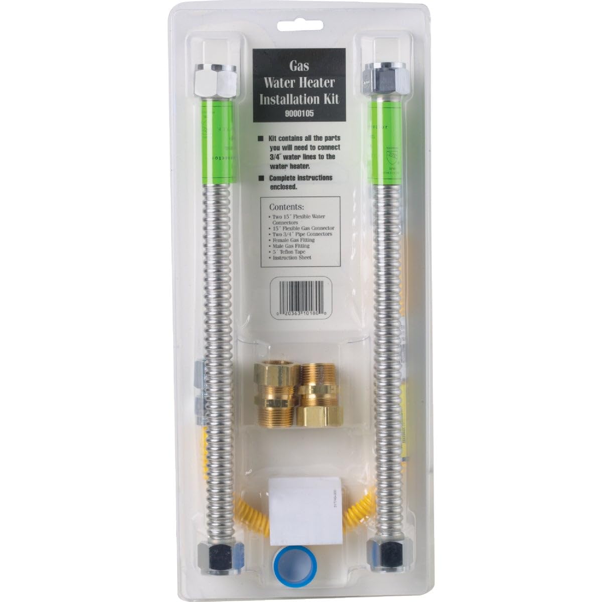 Reliance 9000105 Gas Water Heater Installation Kit