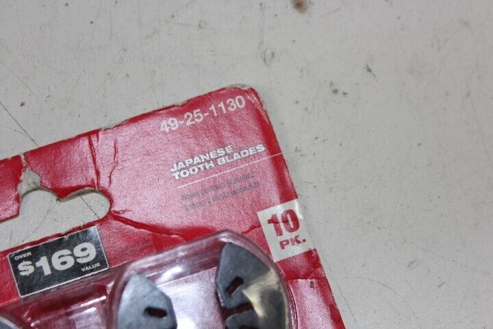 1-3/8 in. High Carbon Steel Universal Fit Japanese Teeth Hardwood Cutting Multi-Tool Oscillating Blade (10-Pack)