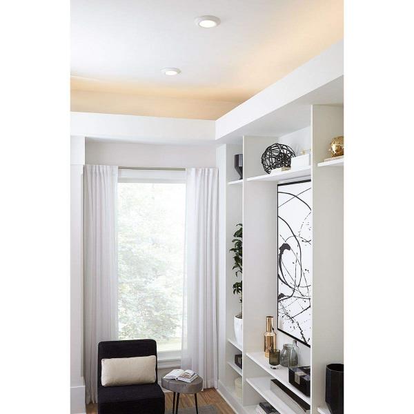 7-1/4" Intrinsic Collection Surface Mount LED in White