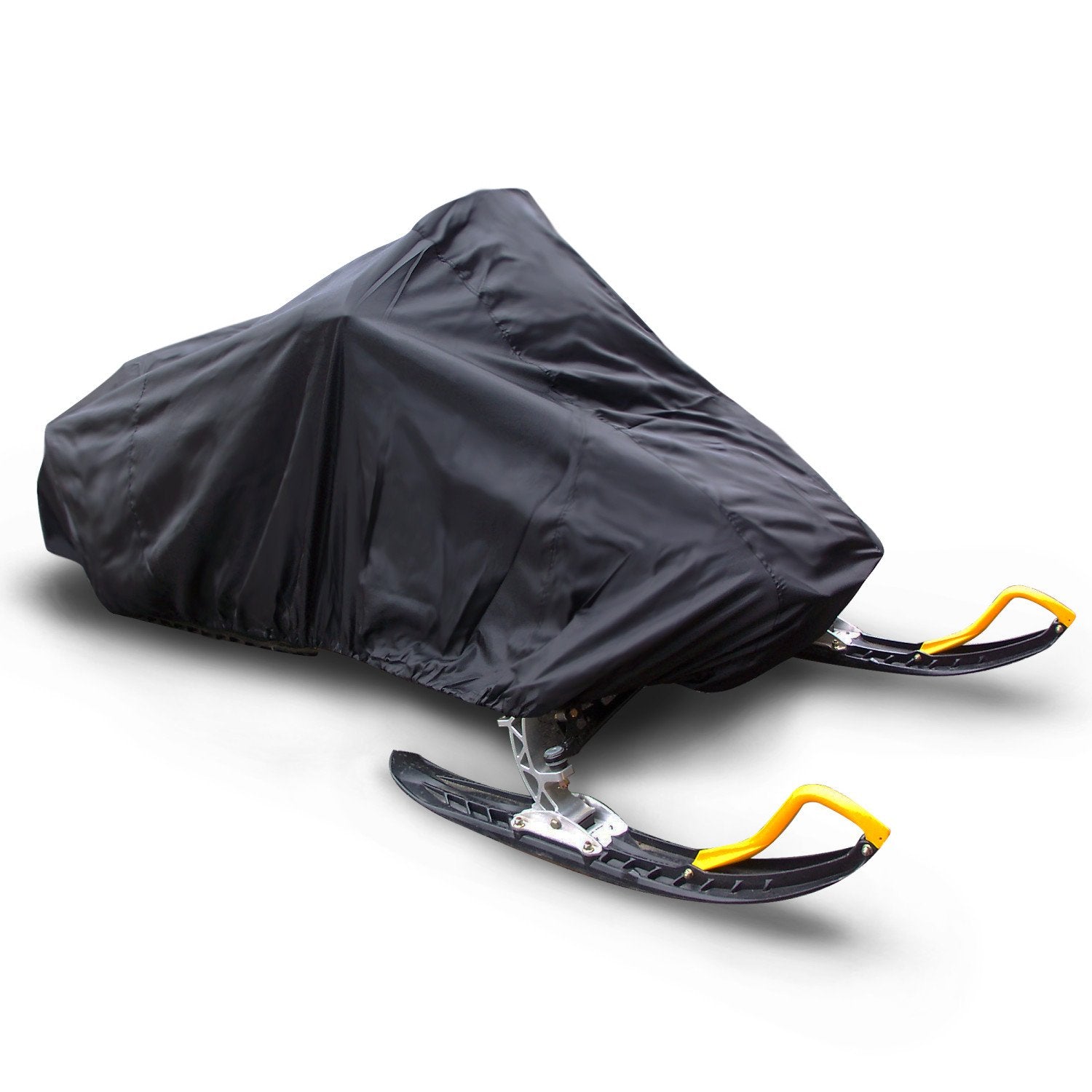 Budge SM-3 Sportsman Snowmobile Cover, Waterproof, Black, Large: Fits snowmobiles 130" L x 51" W x 48" H