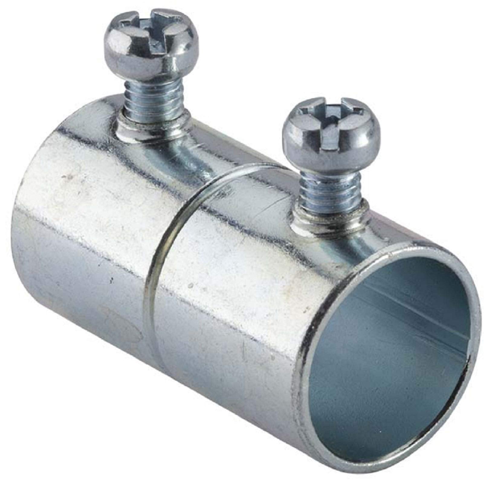 Halex - 3/4 Inch Electrical Metallic Tube (EMT) Set Screw Coupling - 62807B - 25 Per Pack