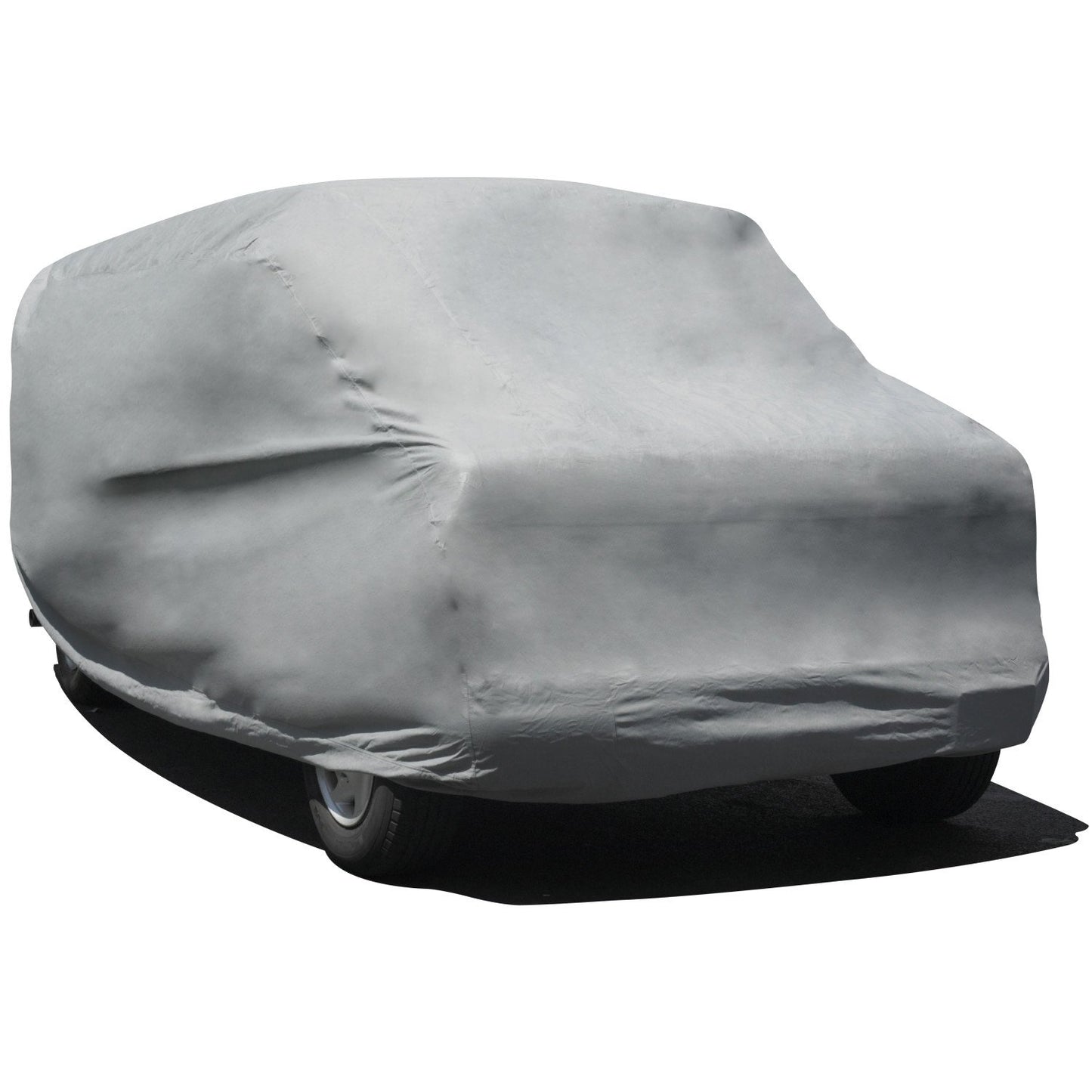 Budge - VD-1 Duro 3 Layer Mini Van Cover, Water Resistant, Scratchproof, Dustproof Cover, Fits Vans up to 18', Gray