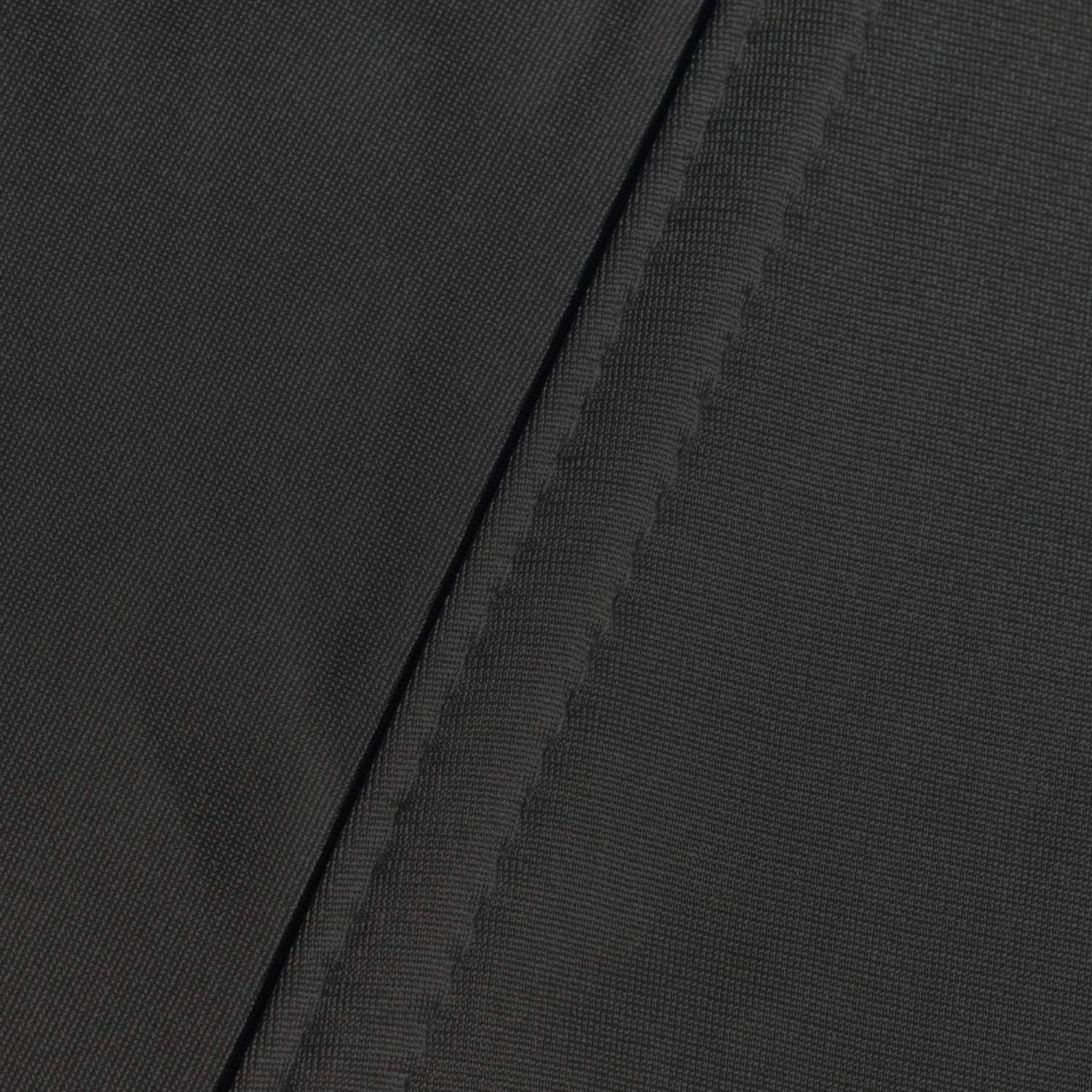 Budge Indoor Stretch Car Cover, Luxury Indoor Protection, Soft Inner Lining, Breathable, Dustproof, Car Cover fits Cars up to 170", Black