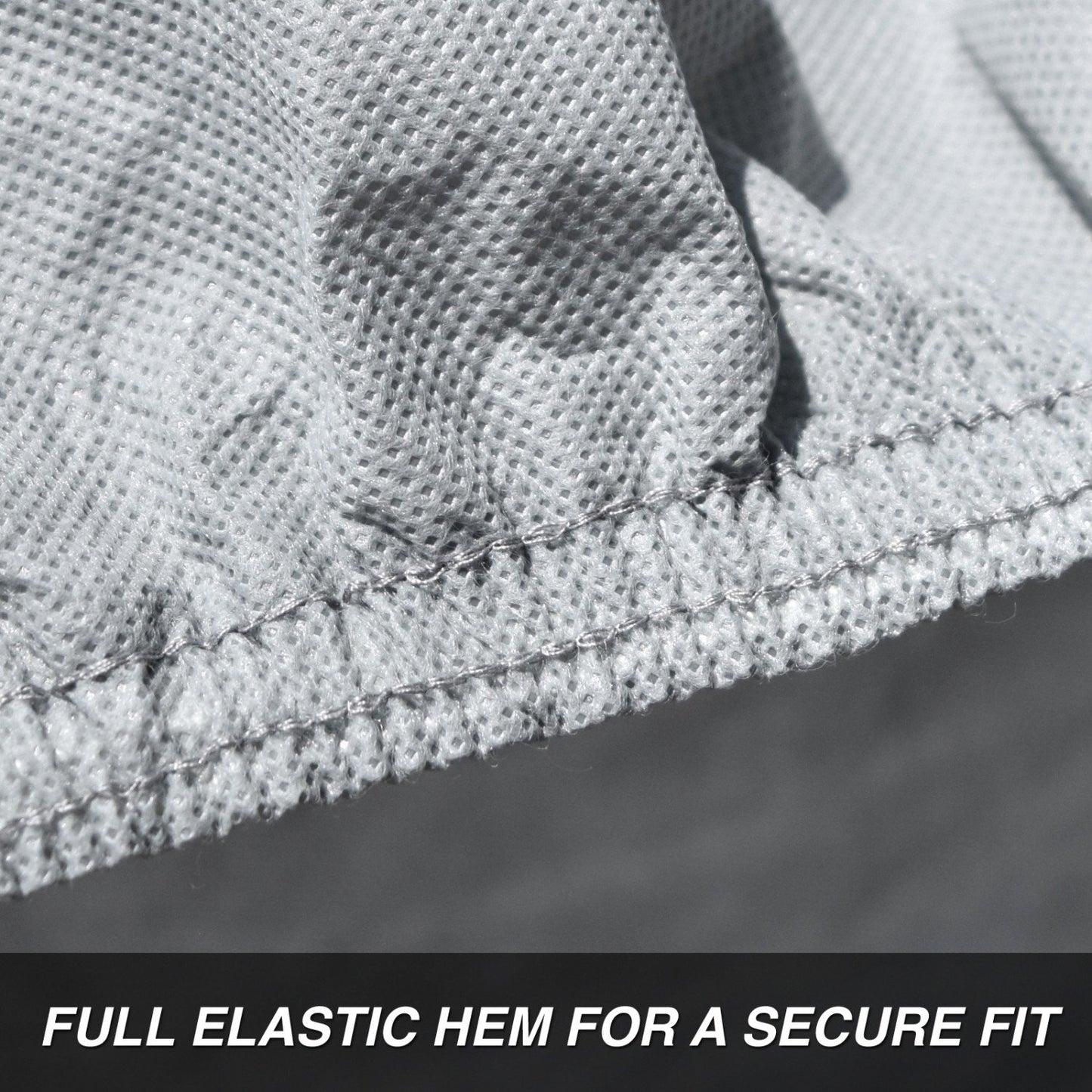 Budge Rain Barrier Car Cover, Outdoor, Water-Resistant, Breathable, Car Cover fits Cars up to 228", Gray