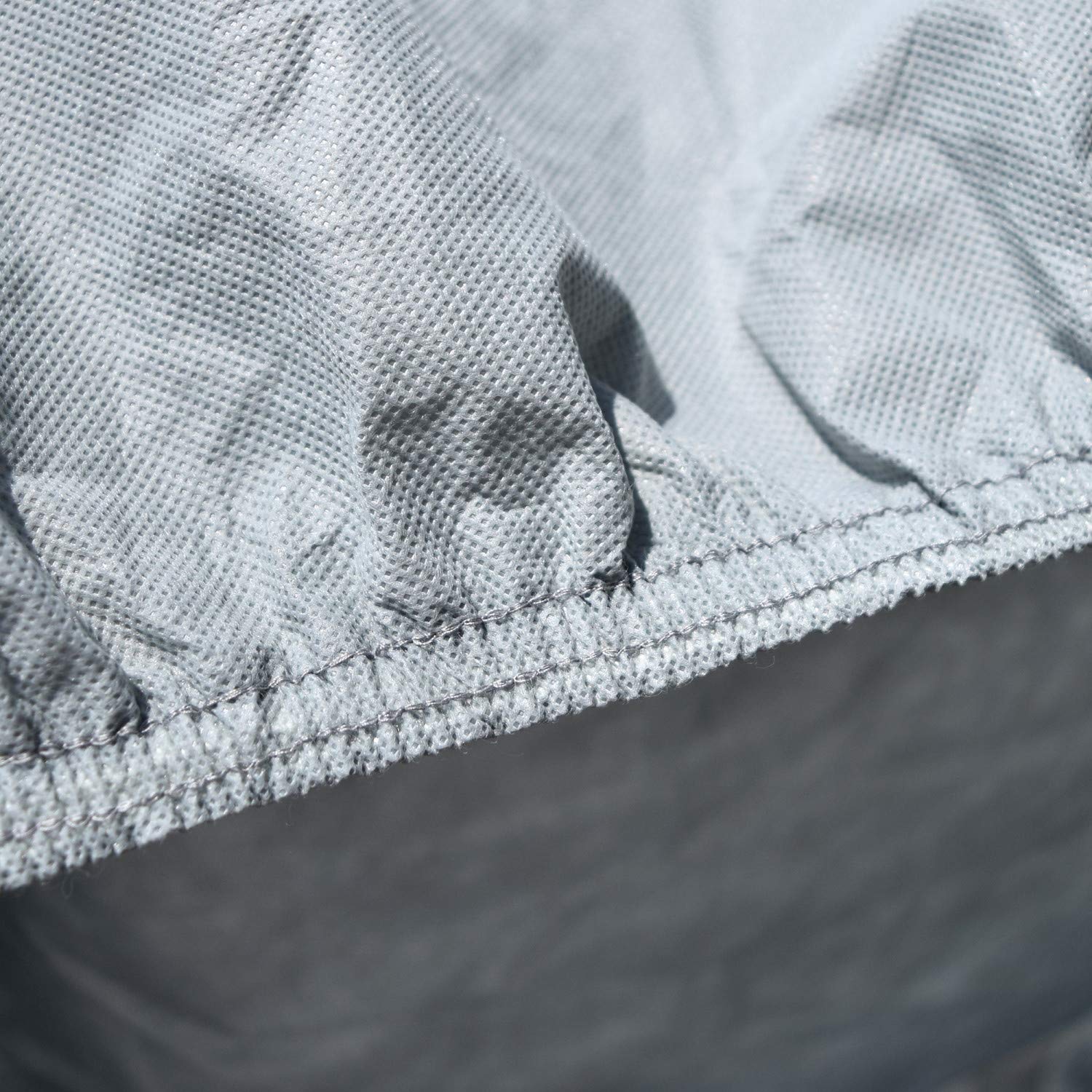 Budge - VD-1 Duro 3 Layer Mini Van Cover, Water Resistant, Scratchproof, Dustproof Cover, Fits Vans up to 18', Gray