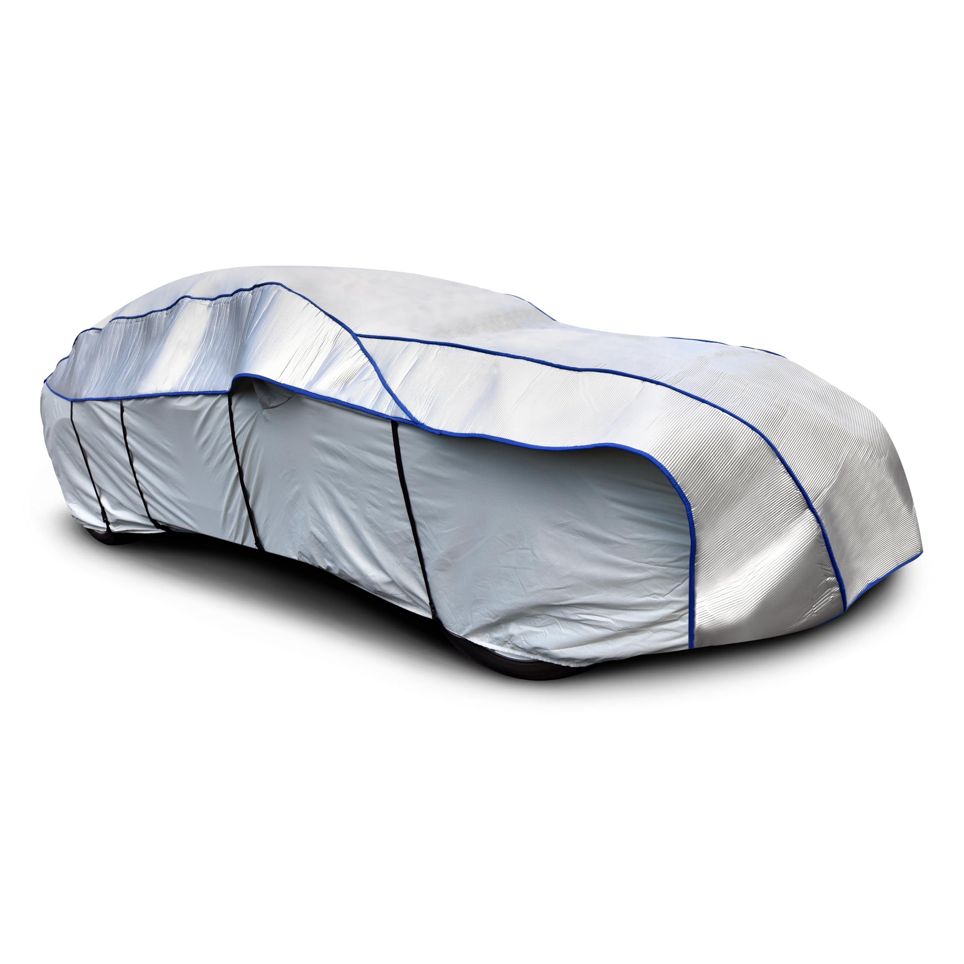 Budge Hail Jacket Car Cover, Hail-Resistant, Outdoor, Heavy Duty, Hail Jacket fits Sedans up to 228", Gray