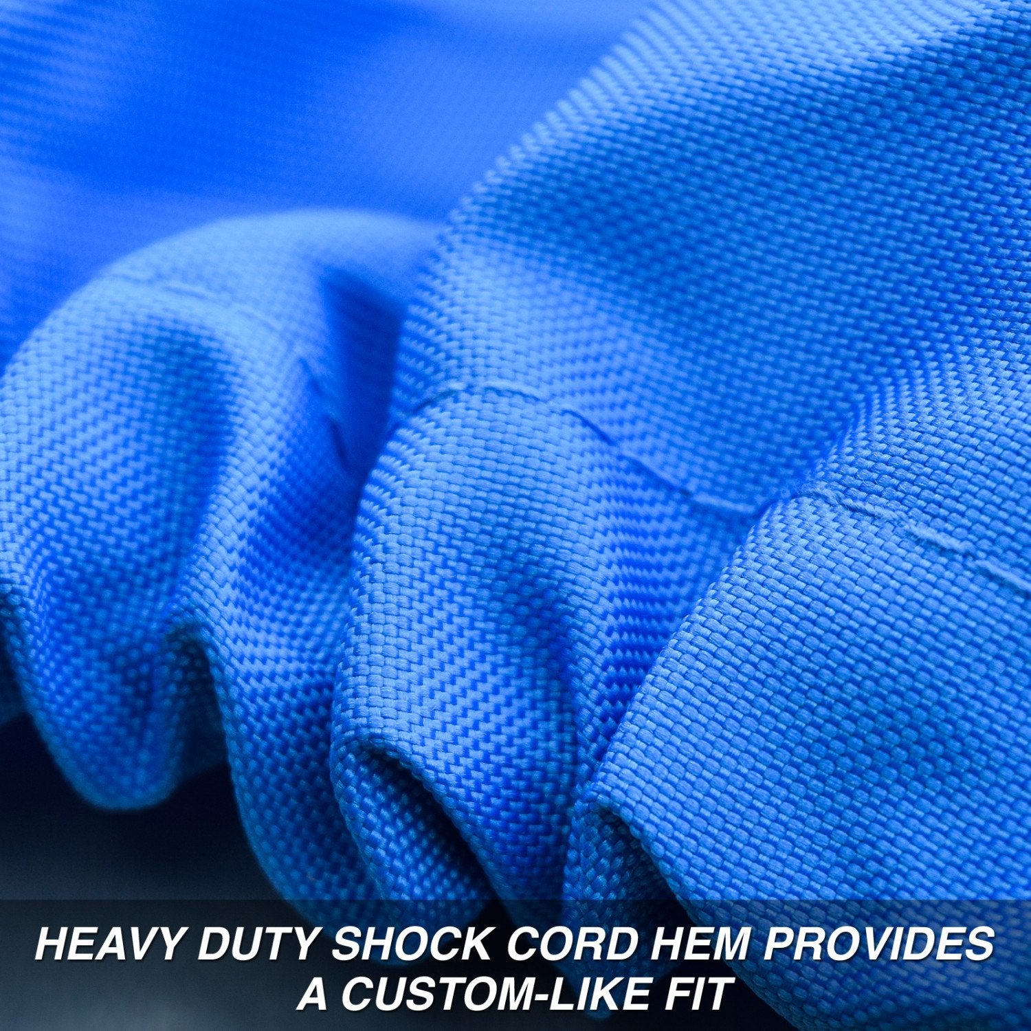 Budge B-600-X8 600 Denier V-Hull Runabout Boat Cover Blue 22' - 25' Long, 106" Beam Width Waterproof, UV Resistant