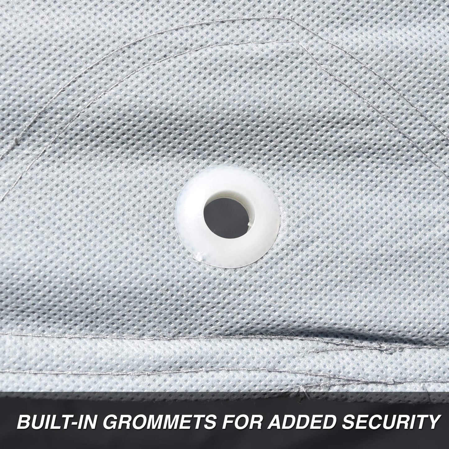 Budge Lite Car Cover, Indoor Protection, Breathable Dustproof Cover, Fits Small Sedans up to 170 Inches, Gray, Size 2