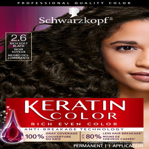 Schwarzkopf Keco Rich Black 2.6 1 Ea