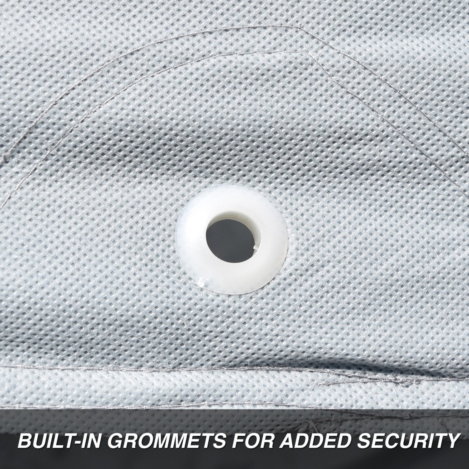 Budge Ultra Duro Car Cover, 3-Layer UV & Water Resistant Outdoor Protection, Fits Cars up to 200”, Gray, Size D-3