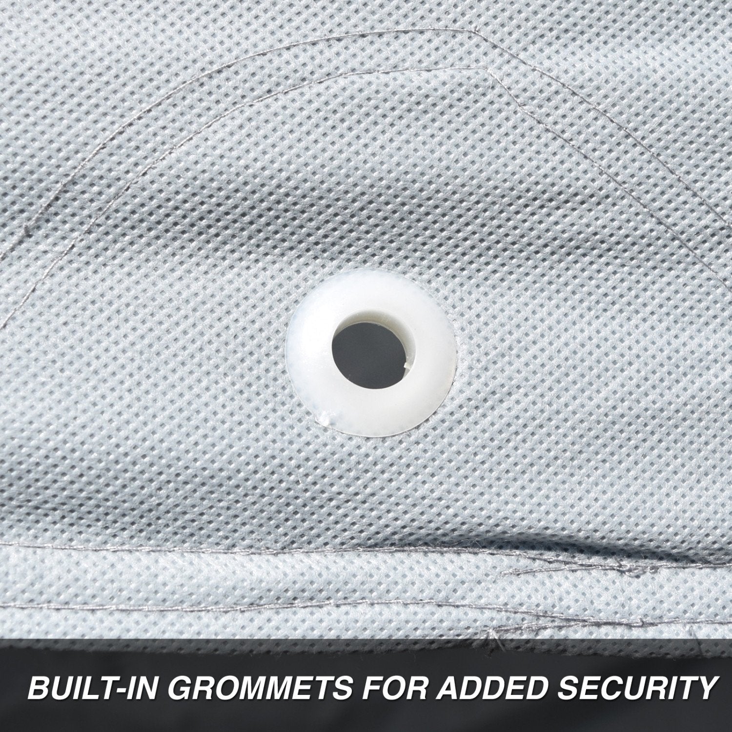 Budge Rain Barrier Car Cover, Outdoor, Water-Resistant, Breathable, Car Cover fits Cars up to 228", Gray