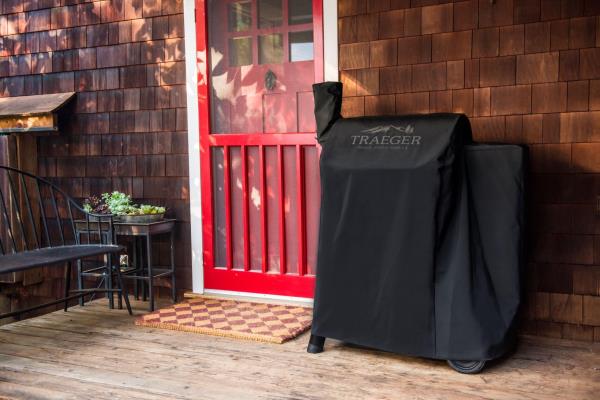 PRE-OWNED Traeger Grills BAC503 Full-Length Grill Cover - Pro 575/ Pro 22, Black