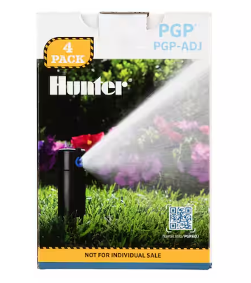 Pop-up Rotary PGP Gear-Drive Rotor Sprinkler with 3-Gallon per Minute Nozzle Pro (Pack 4)