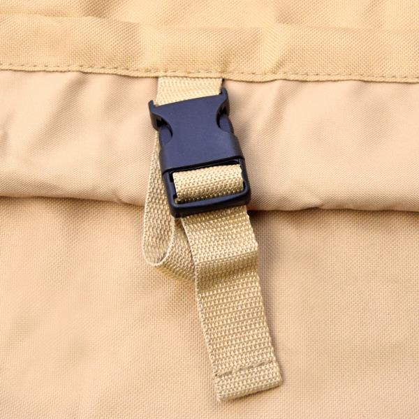 Budge NeverWet Savanna Round Patio Table Cover, Tan, Small