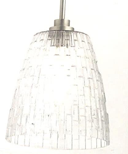 10" 1 Light Mini Pendant Brushed Nickel