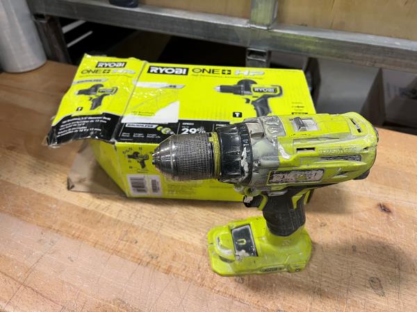 *PRE-OWNED* RYOBI ONE+ 18V Brushless Cordless 1/2 in. Hammer Drill (Tool Only)