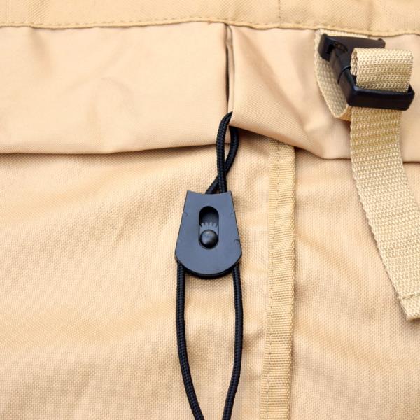 Budge NeverWet Savanna Round Patio Table Cover, Tan, Small