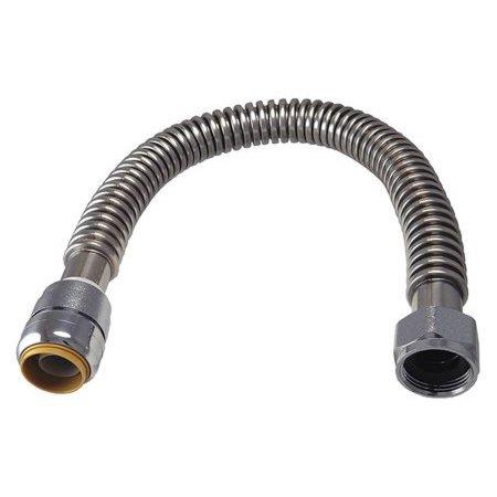 Sharkbite 3/4in T X 3/4in D 24in Flexible Hose Connector - SS3088FLEX24LF