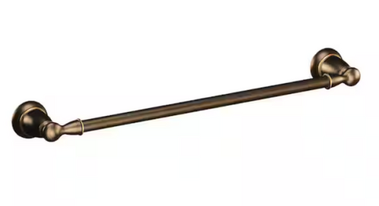 Moen Y2624BRB Banbury Towel Bar, Mediterranean Bronze, 24-Inch